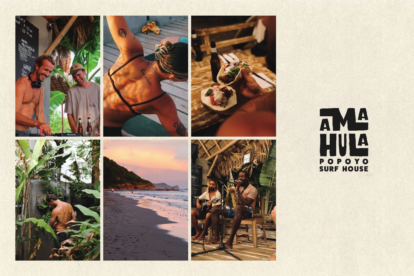 Amahula brand guide page
