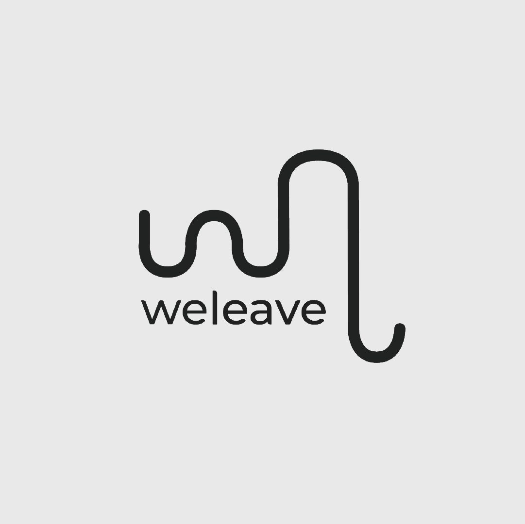 Weleave logo on white