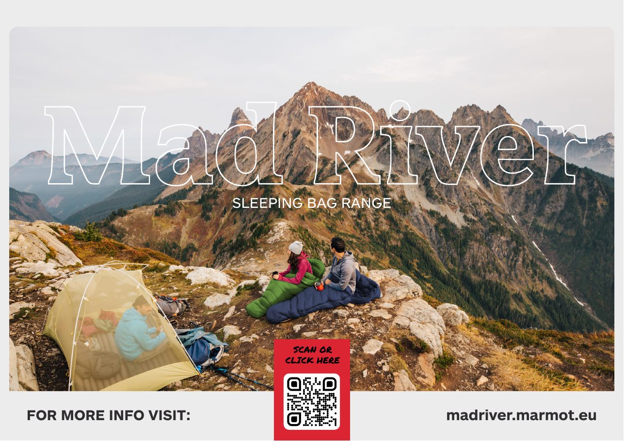 Mad River sleeping bag range