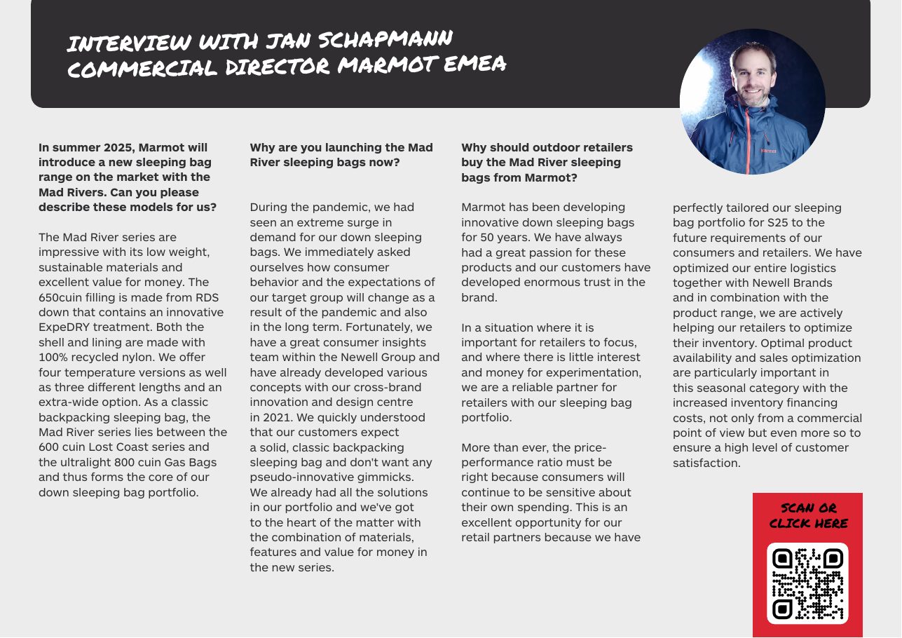 Interview with the commercial director