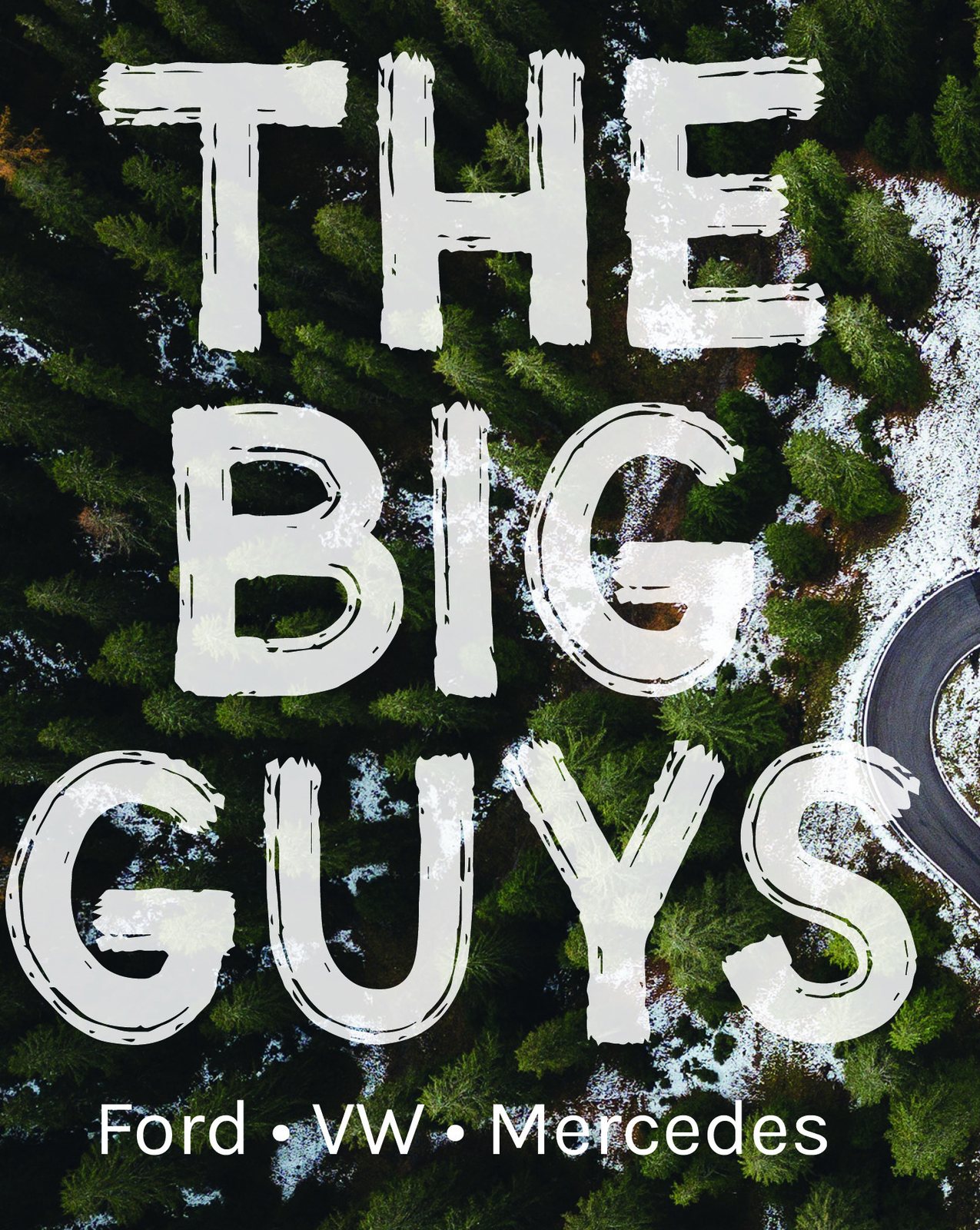 Magazine page: The Big Guys, Ford, VW, Mercedes